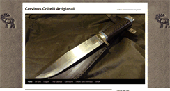 Desktop Screenshot of cervinus-coltelli.com